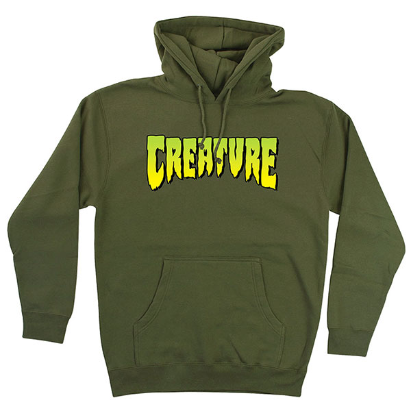 hoodie army green