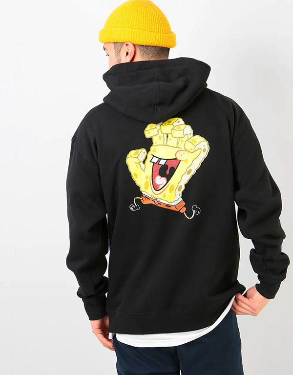 spongebob hoodie black