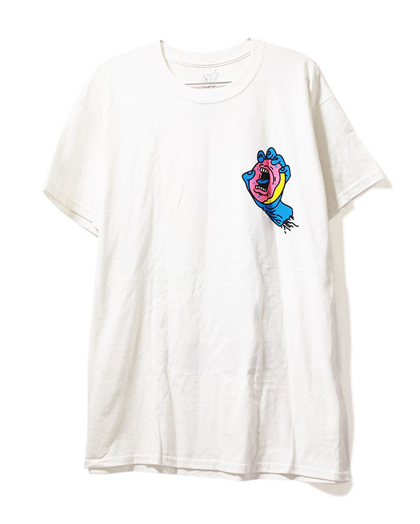 odd future x santa cruz white hoodie