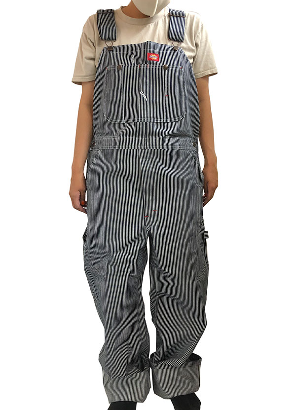 【楽天市場】Dickies (ディッキーズ) オーバーオール ヒッコリーストライプ Hickory Stripe Bib Overall