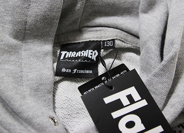 Thrasher スラッシャー Jp キッズ パーカー ティーシャツ 子供 Boyfriend Hood Gray スケボー Skate Sk8 スケートボード achc Org