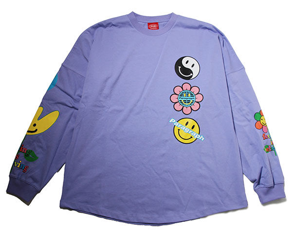 Paragraph (パラグラフ) ロンT ロングTシャツ 長袖 2022SS (Season 7) NO.009 Long sleeve Tee VIOLET