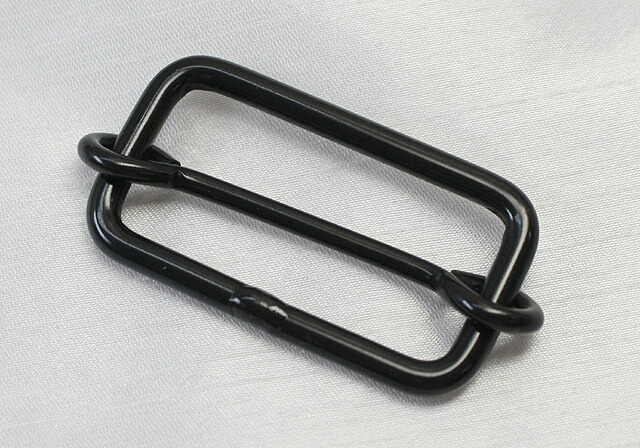 あす楽　ロー付けリュックカン（コキ）４０ｍｍｘ１９ｍｍｘ４ｍｍダールブラック