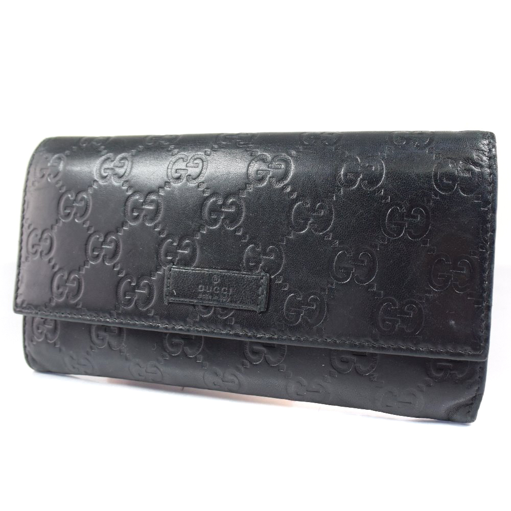 pawn shop nishikino Gucci  folio  long wallet sima line 