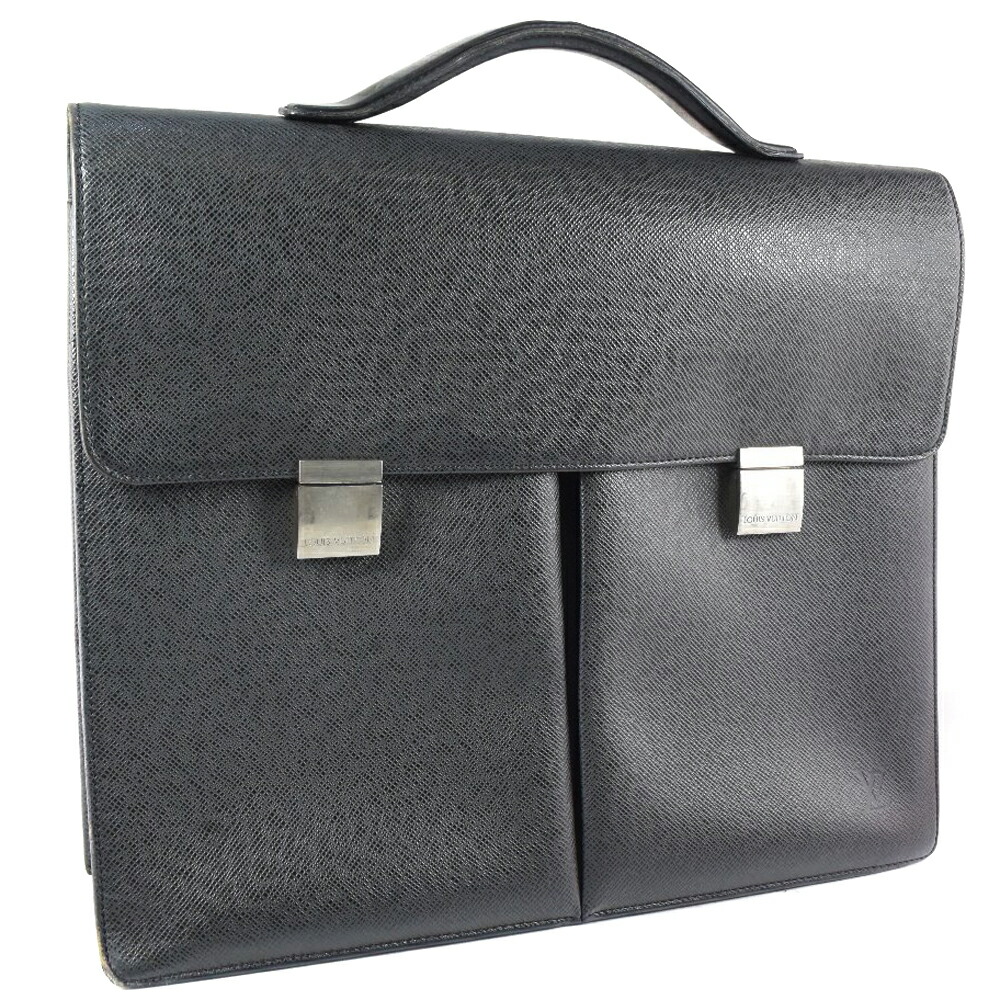 楽天市場 Louis Vuitton ルイ ヴィトン カザン ハンドバッグ M タイガ アルドワーズ 黒 メンズ ビジネスバッグ 中古 質にしきの ブランド販売 買取