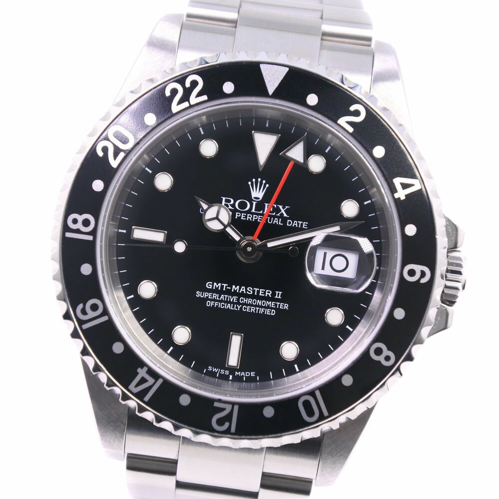 【楽天市場】【ROLEX】ロレックス GMTマスター2 16710 ステンレス ...