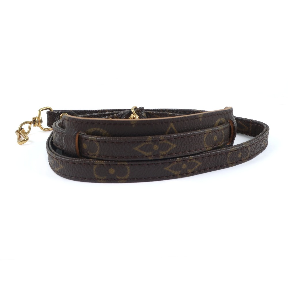 【LOUIS VUITTON】ルイ・ヴィトン モノグラムキャンバス 茶 ユニセックス ショルダーストラップ【中古】｜質にしきの【ブランド販売・買取】