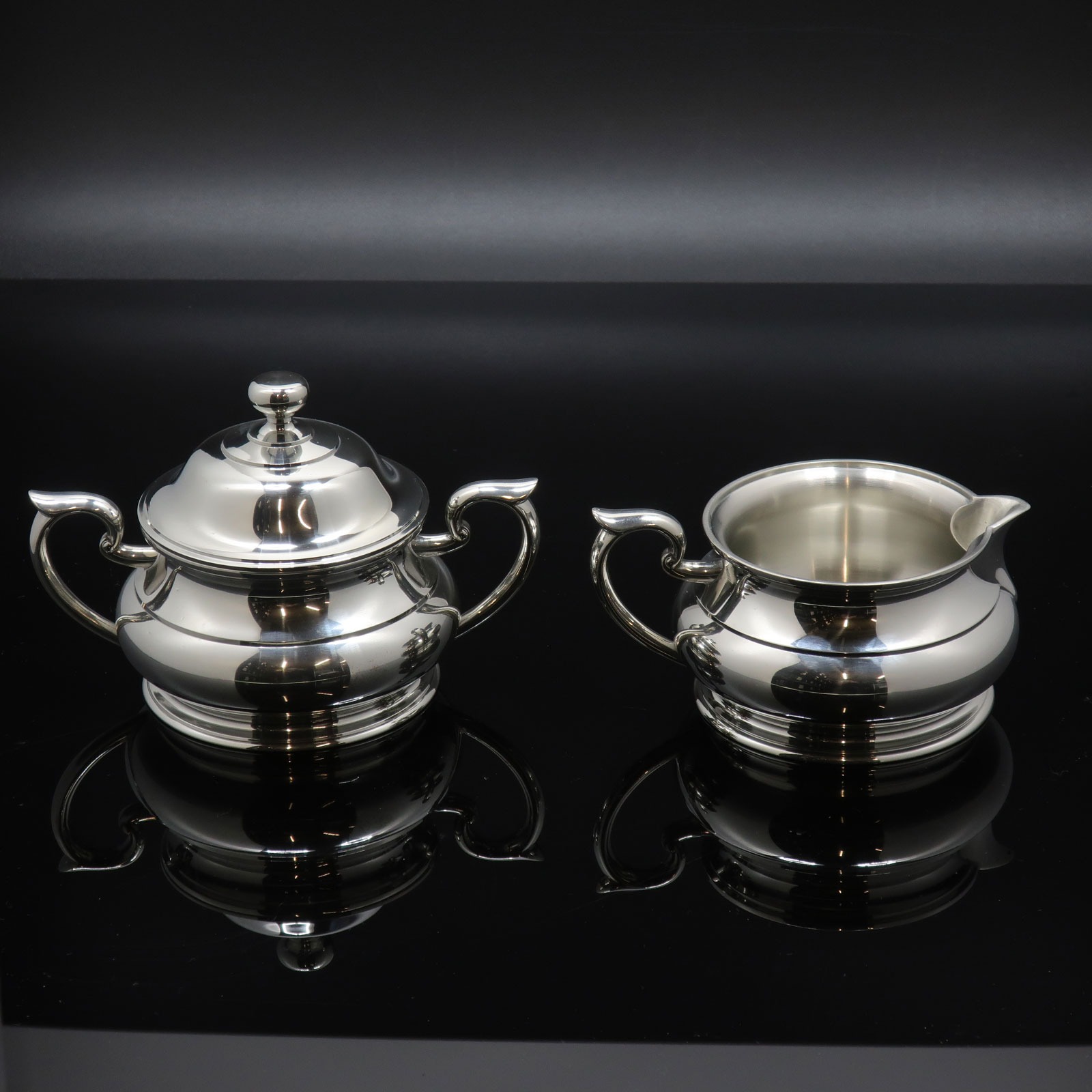 Selangor Pewter セランゴールピューター 錫製トレイ ポット クリーマー シュガーポット 食器 中古 A ランク septicin Com