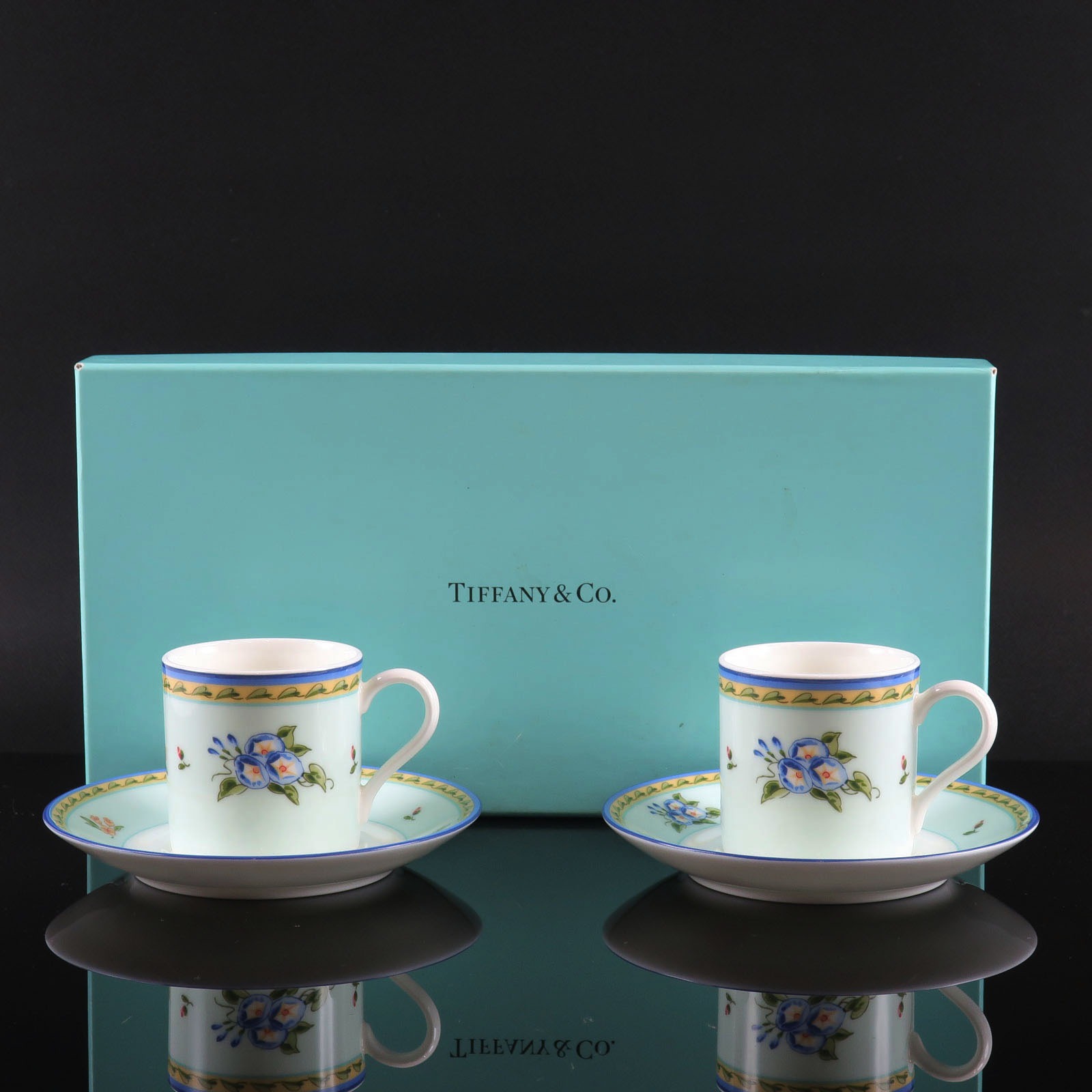 Tiffany Co ティファニー カップ ソーサーセット モーニング グローリー 陶磁器 食器 中古 Fmcholollan Org Mx