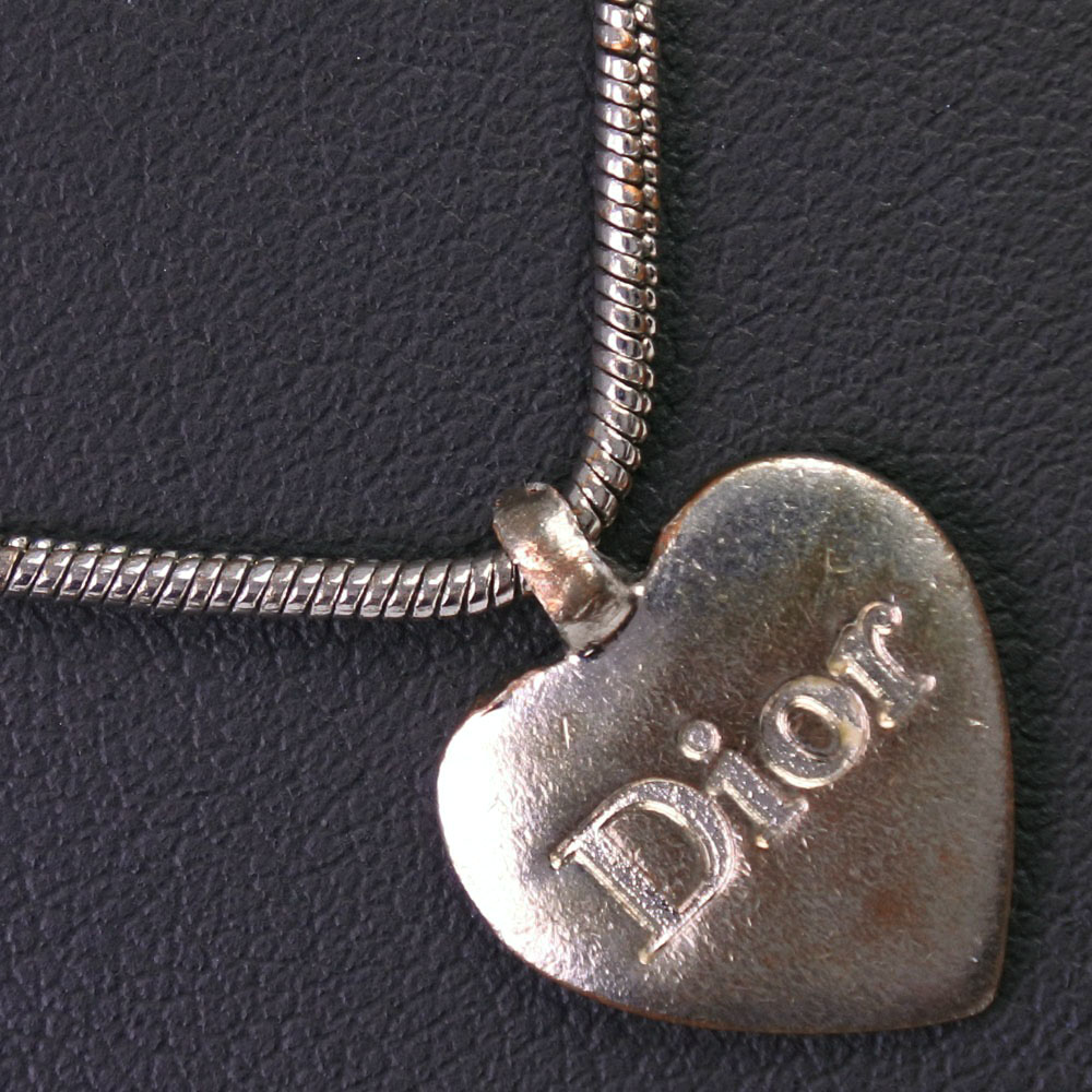 幻想的 Dior ネックレス シルバー ハート - 通販 - nepco.ca