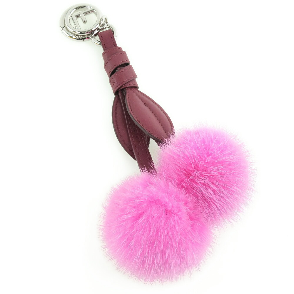 ファッションザセール対象商品10 50 Off Fendi 7ar642 6y9 フェンディ F11dw さくらんぼ レザー レザー ファー