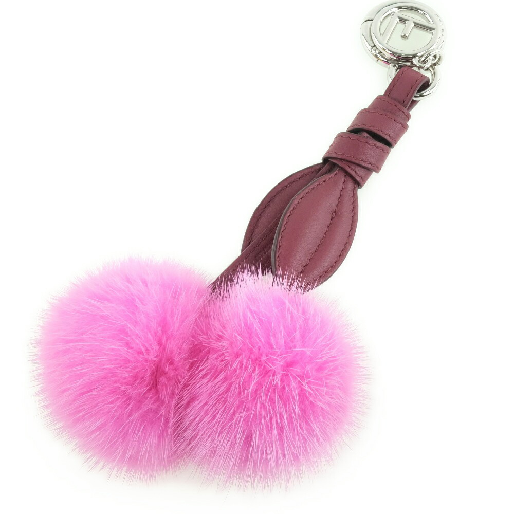 ファッションザセール対象商品10 50 Off Fendi 7ar642 6y9 フェンディ F11dw さくらんぼ レザー レザー ファー