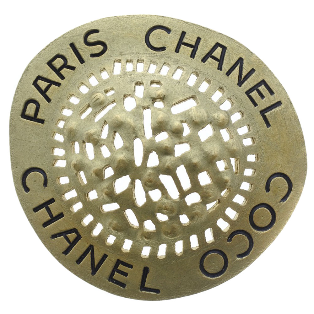 高級な 未使用 シャネル CHANEL ココマーク スター ラインストーン GP