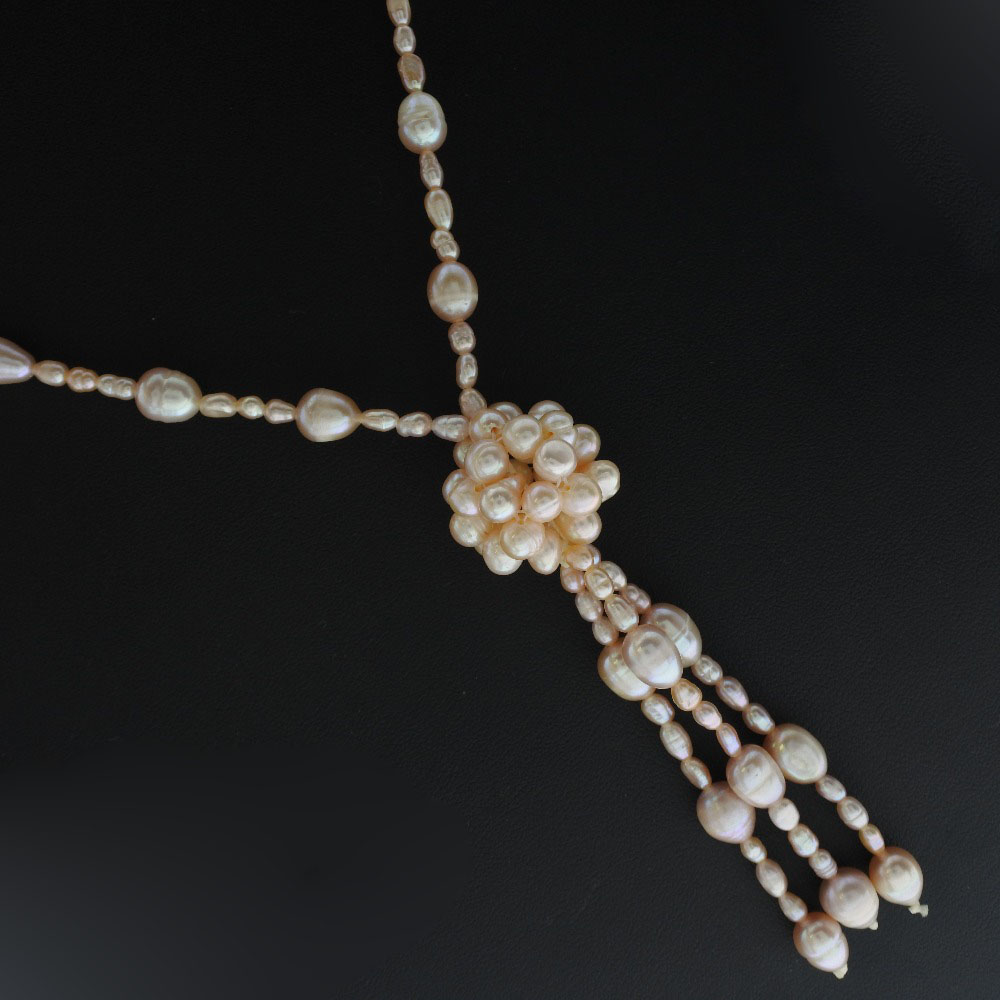 8832円 最新デザインの 8832円 国内外の人気集結 真珠0.2-7.6ｍｍ パール ピンク レディース ネックレスA-ランク
