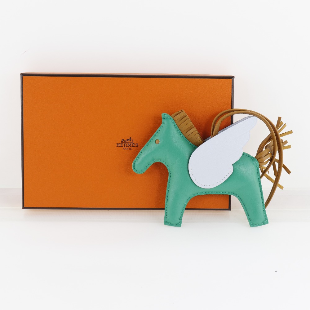 HERMES】エルメス ロデオPM ブループリュム ミント セサミ