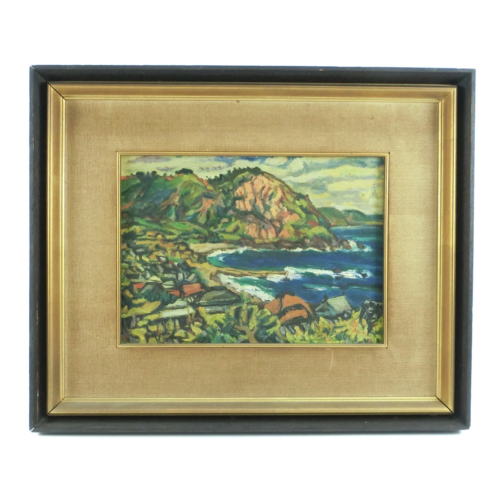 楽天市場】【坂本修次】 「滞船」 絵画 油絵 [Shuji Sakamoto