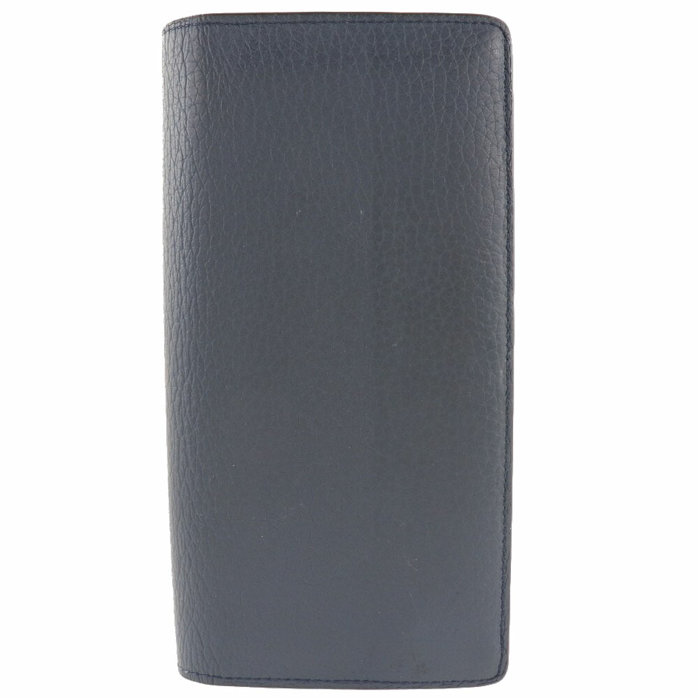 ルイ・ヴィトン LOUIS VUITTON ポルトフォイユ・ブラザ 長財布 パルナセア M58818 トリヨンクレマンス オセアン フランス製 2019年 紺 SP2159 オープン Portefeiulle braza メンズ【中古】