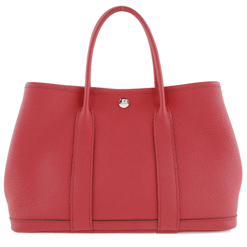 エルメス HERMES ガーデンパーティTPM ハンドバッグ ネゴンダ ブーゲンビリア フランス製 2015年 T スナップボタン Garden party TPM レディース【中古】Aランク｜質にしきの【ブランド販売・買取】