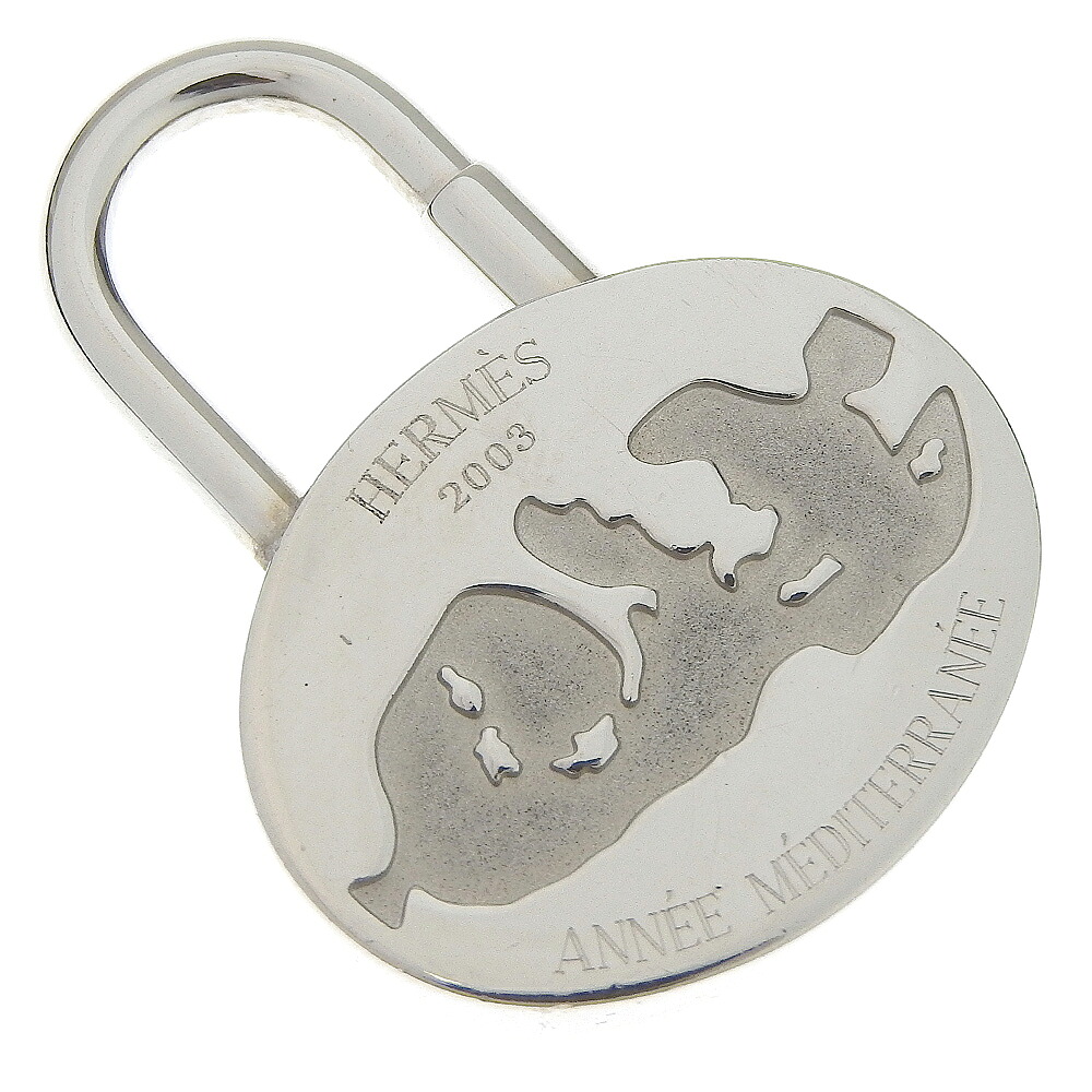 エルメス HERMES 2003 ANNNE MEDITERRANEE カデナ 地中海 金属製 フランス製 シルバー 2003 ANNNE MEDITERRANEE ユニセックス【中古】|質にしきの【ブランド販売・買取】
