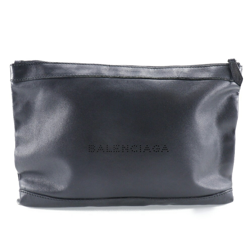 美品 BALENCIAGA バレンシアガ ネイビークリップM　黒 楽天市場】バレンシアガ ネイビークリップの通販