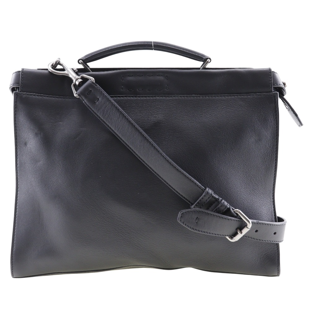 極美品■フェンディ ピーカブーフィット ビジネスバッグ 2way オールブラック 楽天市場】フェンディ FENDI セレリア ピーカブー フィット