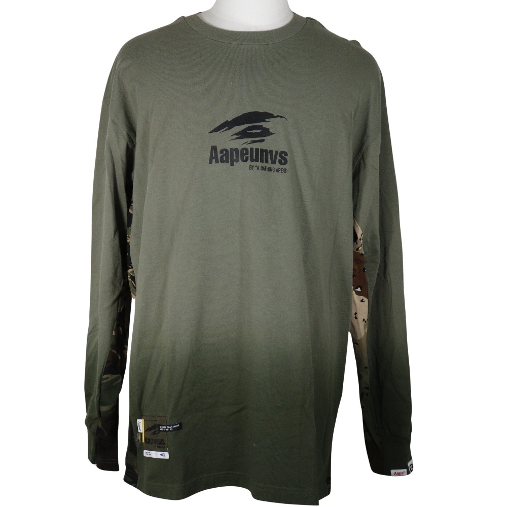 A BATHING APE × Champion エイプ 長袖Tシャツ 楽天市場】古着 A BATHING APE アベイシングエイプ バックプリント