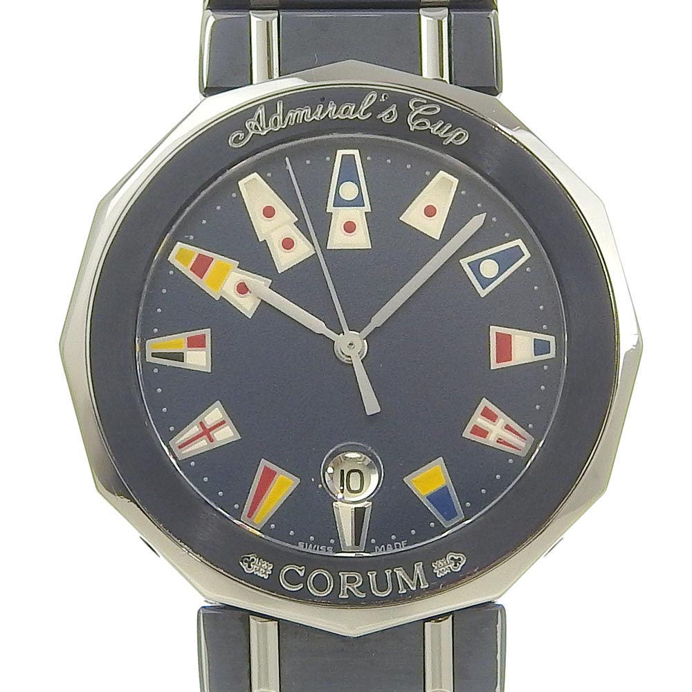 楽天市場】コルム CORUM アドミラルズカップ 39.610.30V50B ブラウン