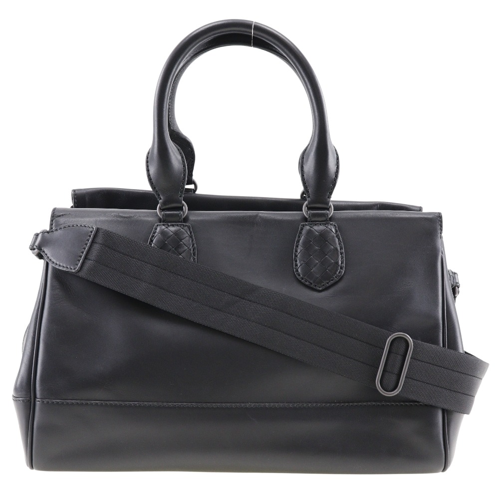 ボッテガヴェネタ BOTTEGAVENETA 2WAYショルダー ハンドバッグ カーフ 斜め掛け 肩掛け 手提げ 2way A4 ファスナー 2WAYShoulder レディース【中古】A-ランク｜質にしきの【ブランド販売・買取】