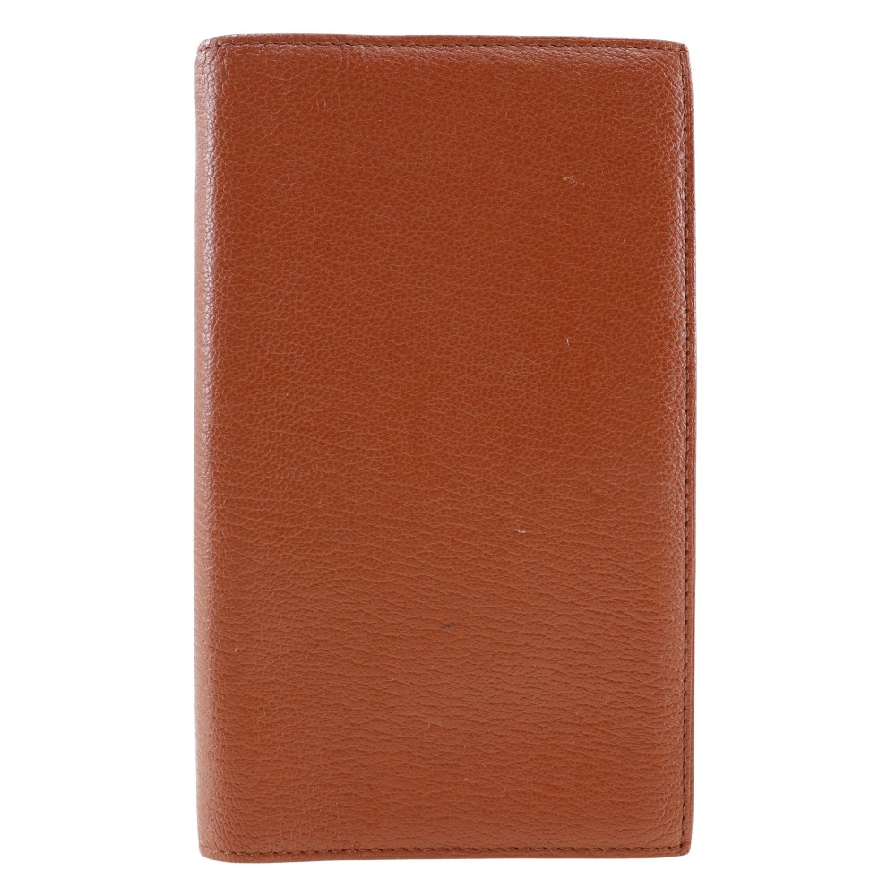 【緊急値下げ】エルメスHERMES オレンジ手帳カバー&ブックマークタッセル HERMES 【美品】エルメス アジェンダ B6サイズ手帳カバー