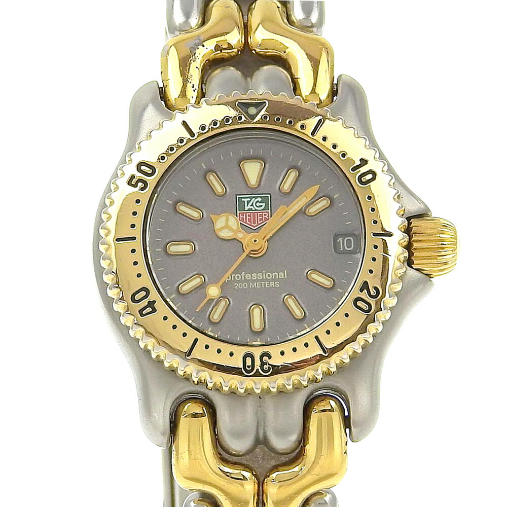 TAG Heuer グレー文字盤 リンクブレスレット時計 TAG Heuer グレー文字盤 リンクブレスレット時計