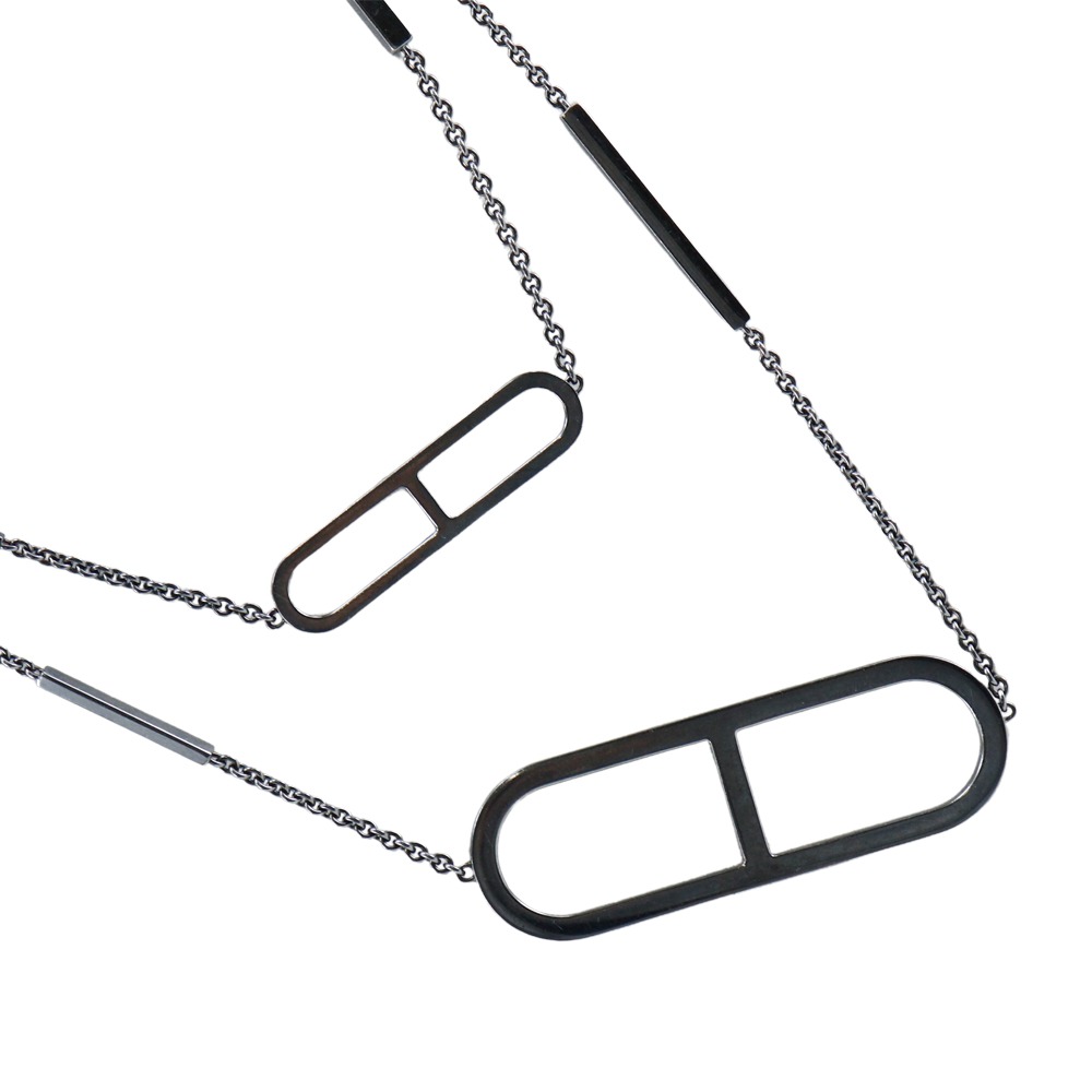 ❤未使用品❤ラニエールネックレスコード ブラウン エルメス ブレスレットにもなる 楽天市場】HERMES エルメス ラニエール 金具付き アクセサリー