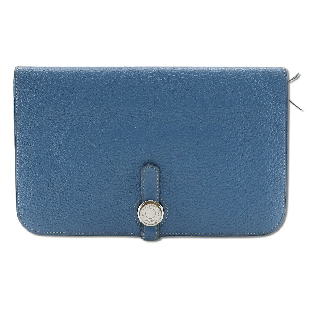 エルメス HERMES ドゴンGM 長財布 トゴ ベルト金具 Dogon GM ユニセックス【中古】｜質にしきの【ブランド販売・買取】