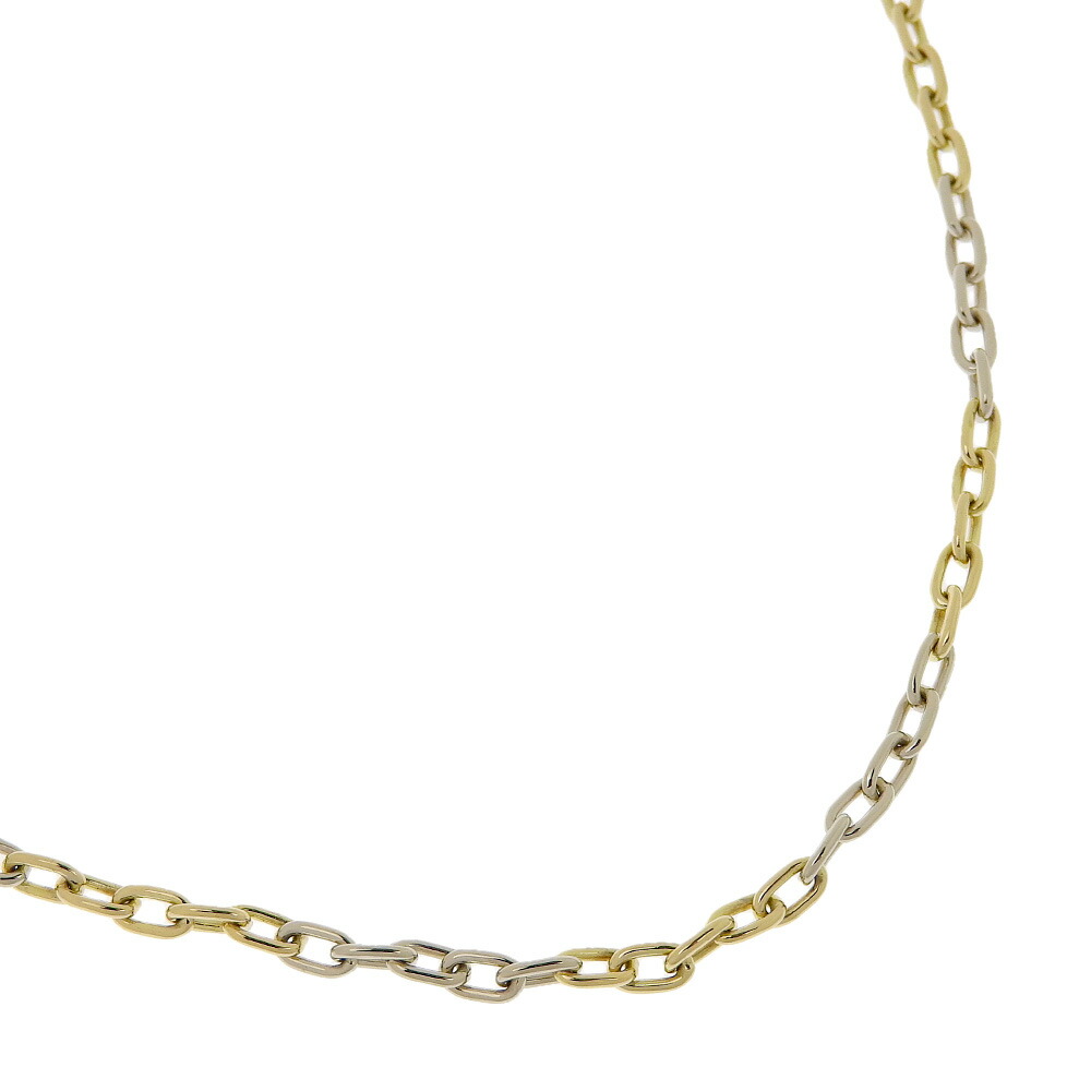 楽天市場】ネックレス10.0～12.5mm K18ホワイトゴールド×ブラック  
