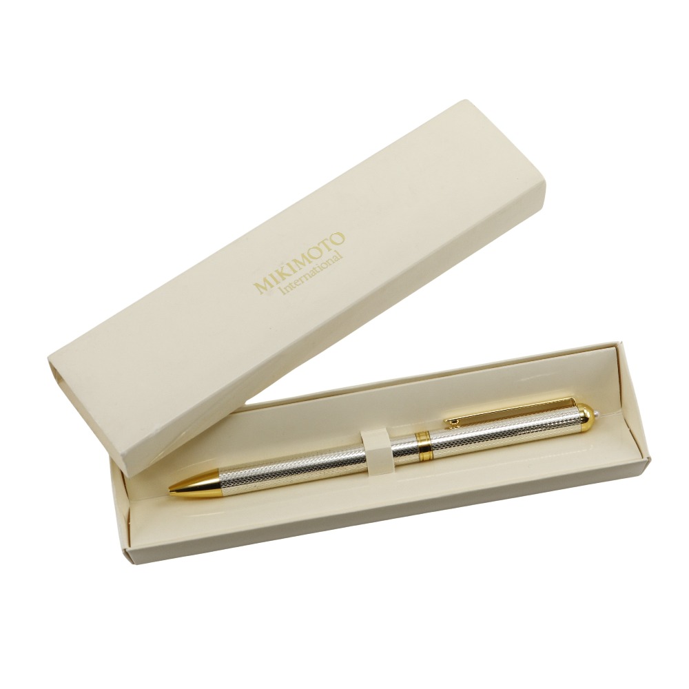 楽天市場】MIKIMOTO ミキモト ボールペン ケース付き シルバー