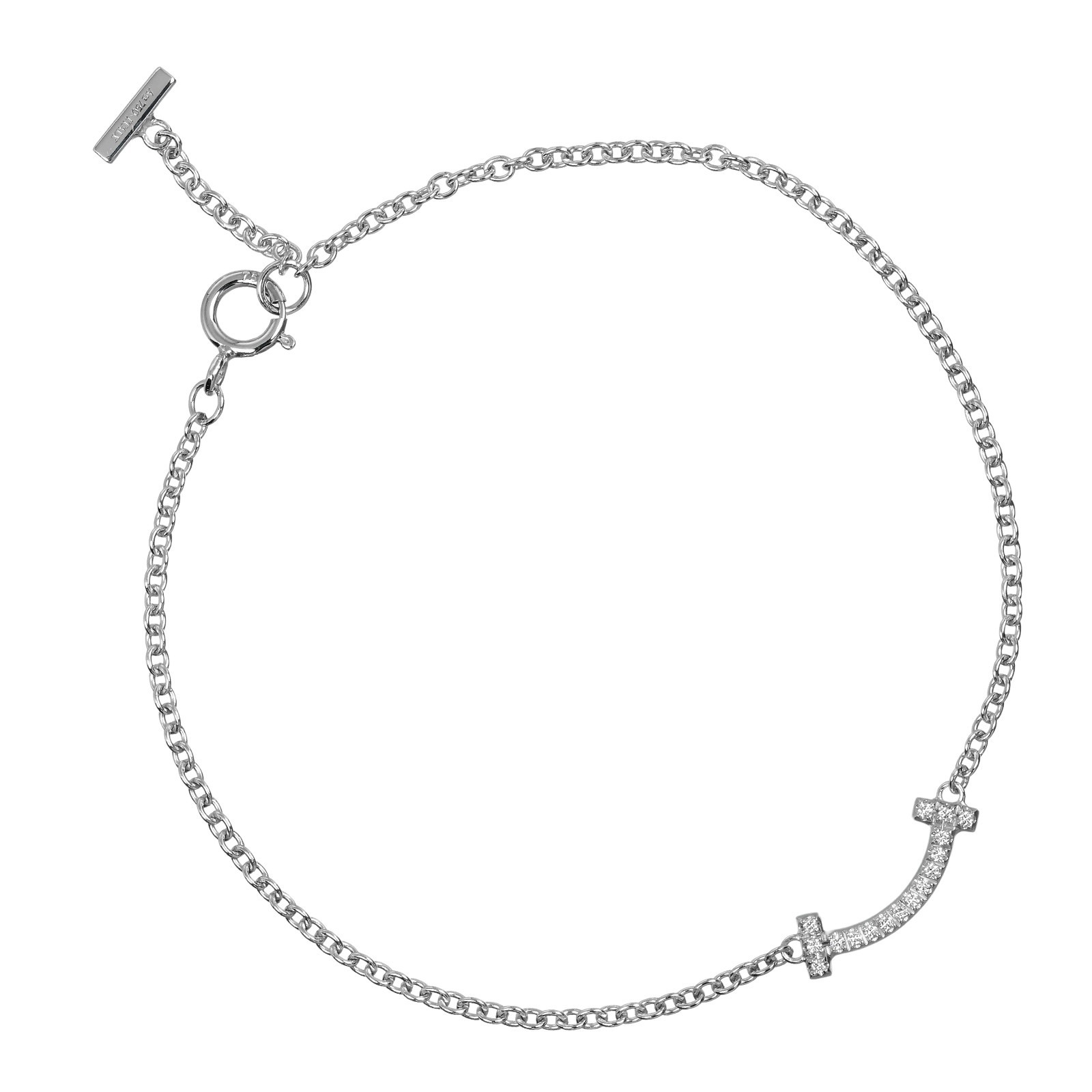 楽天市場】【中古】Tiffany&Co. （ティファニー） Tｽﾏｲﾙ ﾐﾆ