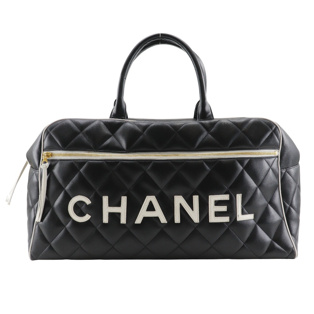 楽天市場】CHANEL シャネル マトラッセ ボーリングバッグ