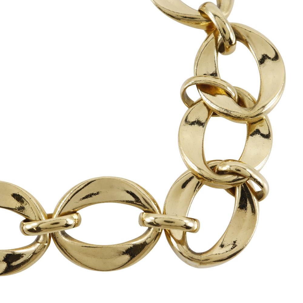 シャネル CHANEL チェーンチョーカー ネックレス ヴィンテージ 金メッキ 約156.0g Chain choker レディース【中古】｜質にしきの【ブランド販売・買取】