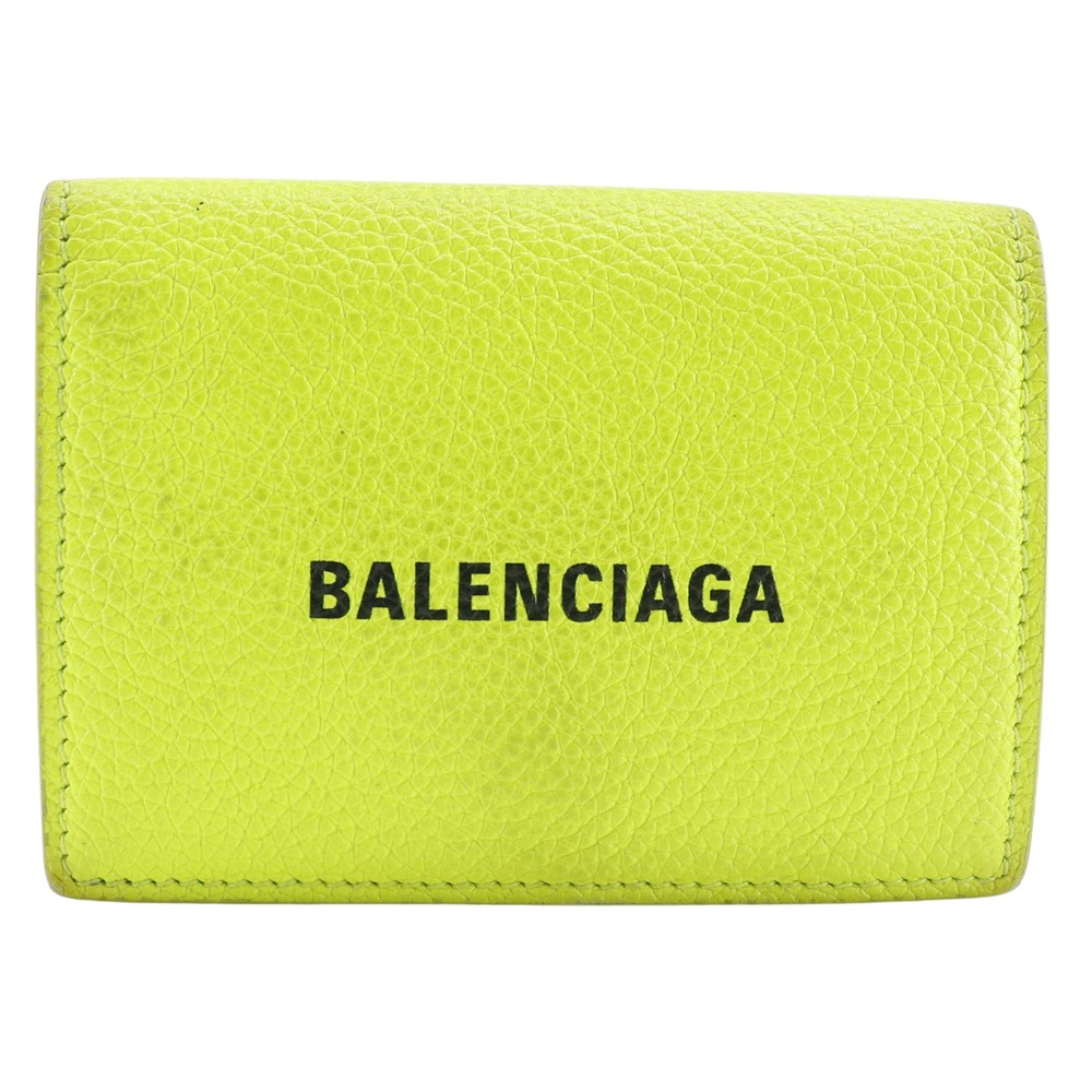 バレンシアガ　エブリデイ　ミニウォレット　モノグラム　シルバー　br9 バレンシアガ BALENCIAGA ミニウォレット ミニ財布 シルバー 銀