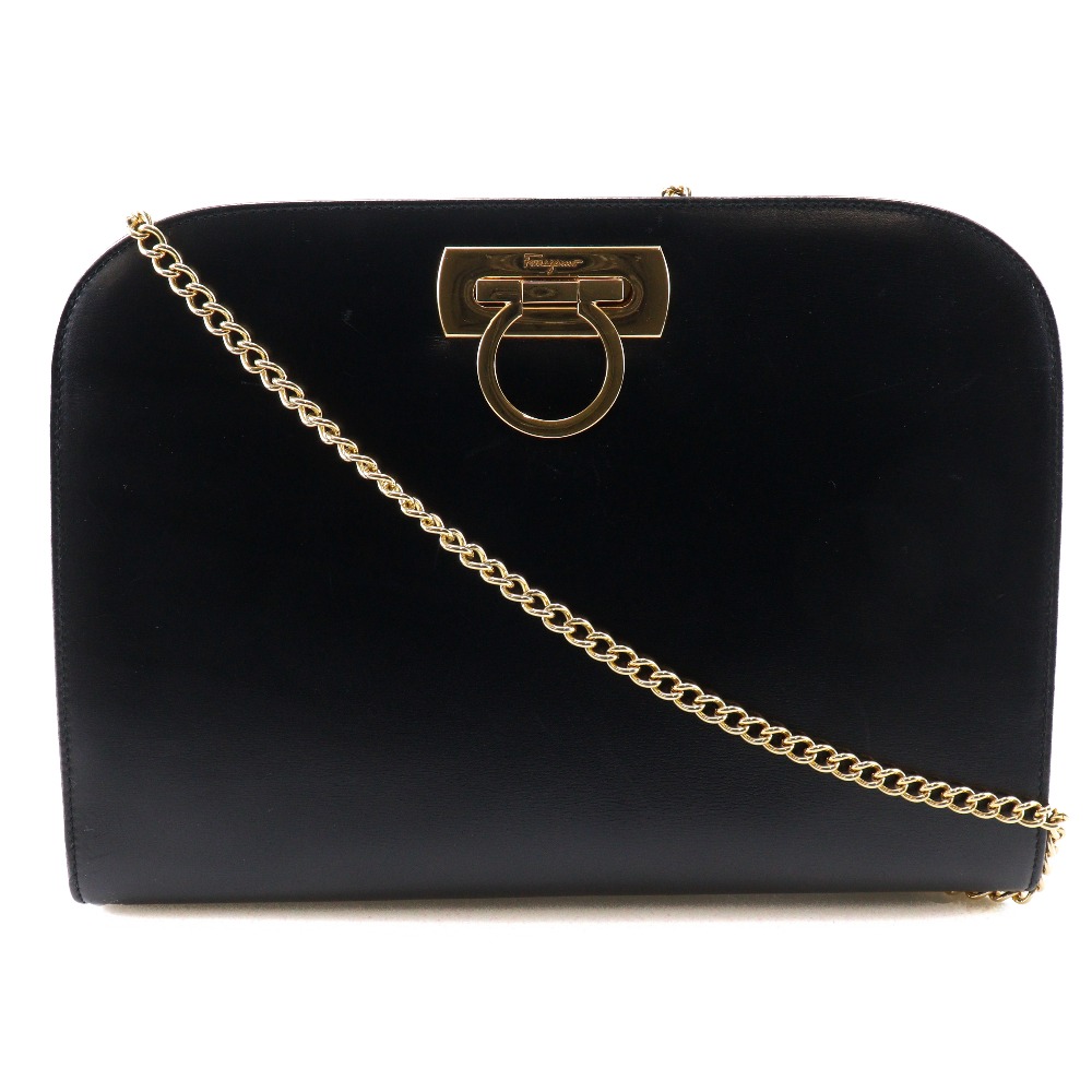 楽天市場】【新品】 フェラガモ ショルダーバッグ ガンチーニ カーフ