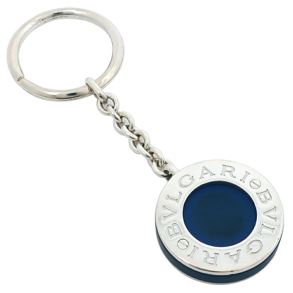 ✨希少・超美品✨BVLGARI キーリング K18 750刻印 チャーム BVLGARI ブルガリ K18 750 YG / SS イエロー ゴールド
