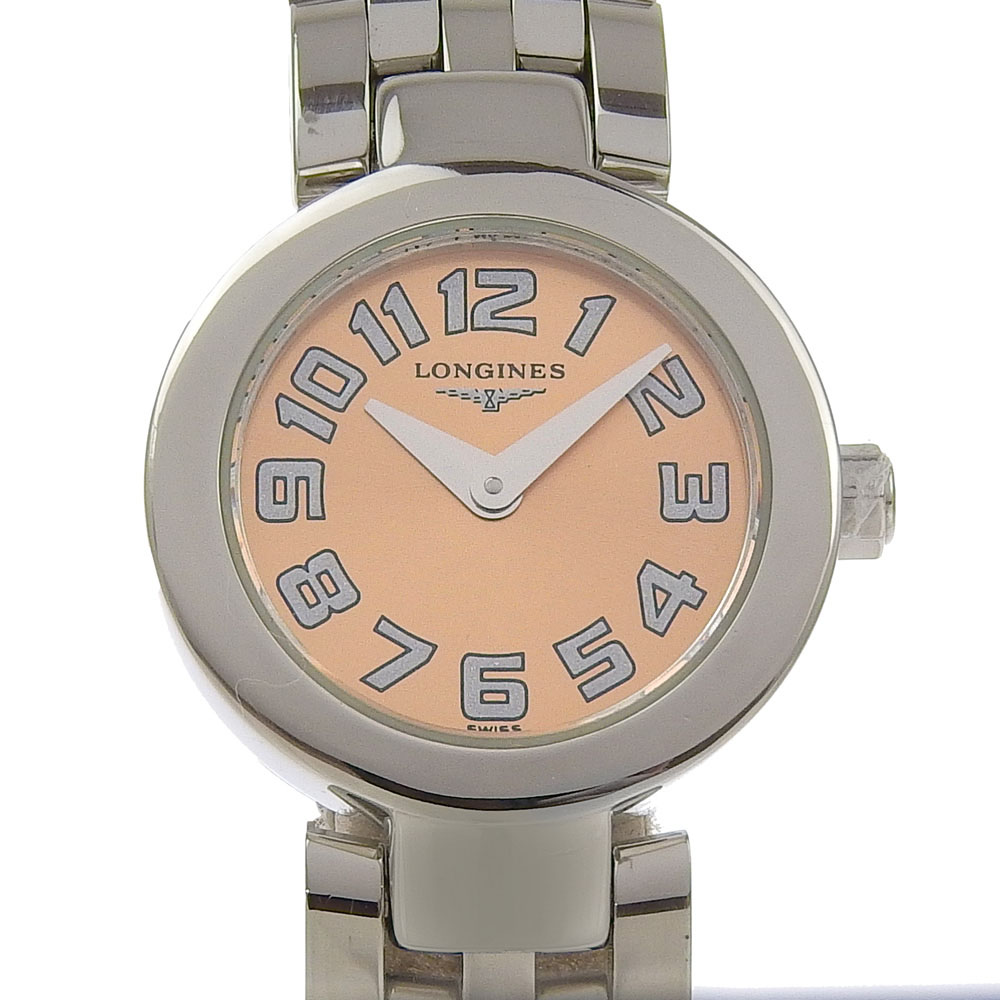 ロンジン LONGINES ドルチェビータ 腕時計 L5.174.4 ステンレススチール クオーツ アナログ表示 Dolcevita レディース【中古】｜質にしきの【ブランド販売・買取】