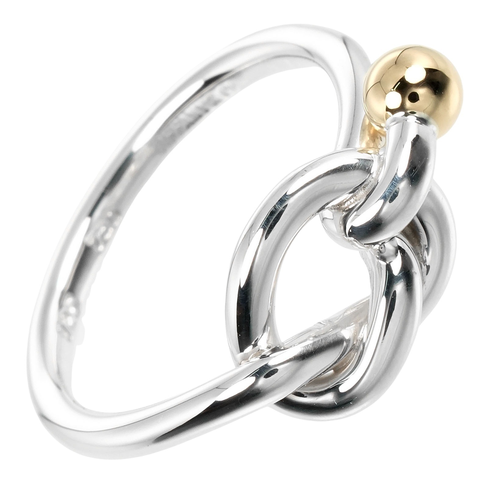 TIFFANY&Co. ティファニー ラブノット 925/750 リング 7号 楽天市場】ティファニー TIFFANY&Co. ラブノット リング 指輪 7