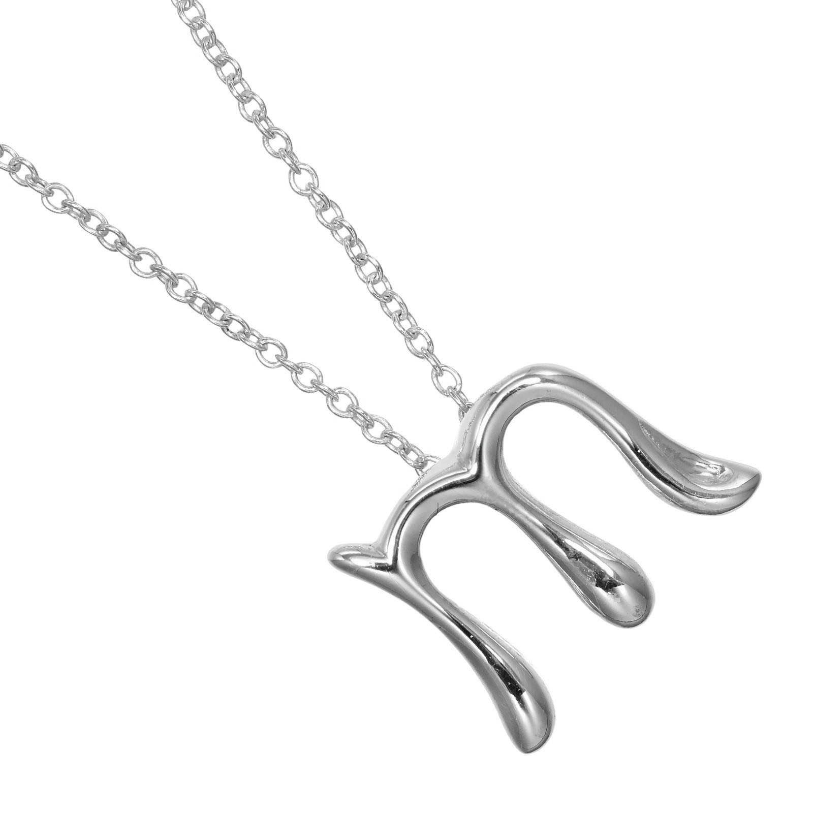 楽天市場】TIFFANY&Co. ティファニー レター N ペンダント