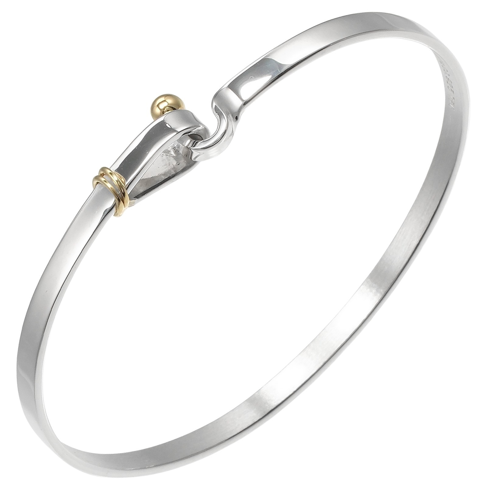 ★SALE★【TIFFANY&Co.】ラブノット　コンビ　バングル　946 ☆SALE☆【TIFFANY&Co.】ラブノットコンビバングル946