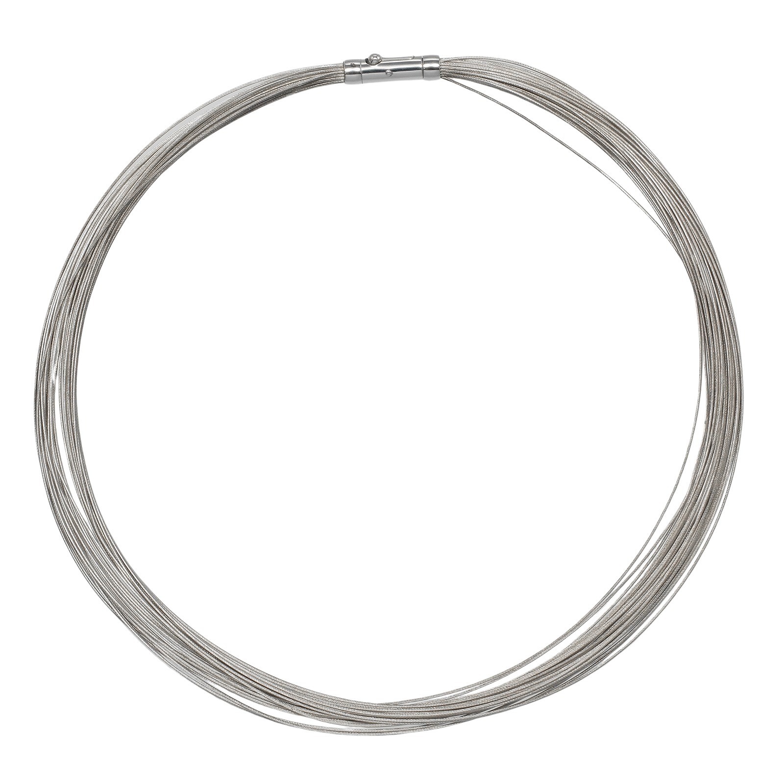 ティファニー TIFFANY&Co. 30連 ワイヤー ヴィンテージ ネックレス シルバー925 約29.2g 30-strand wire vintage レディース【中古】Aランク｜質にしきの【ブランド販売・買取】
