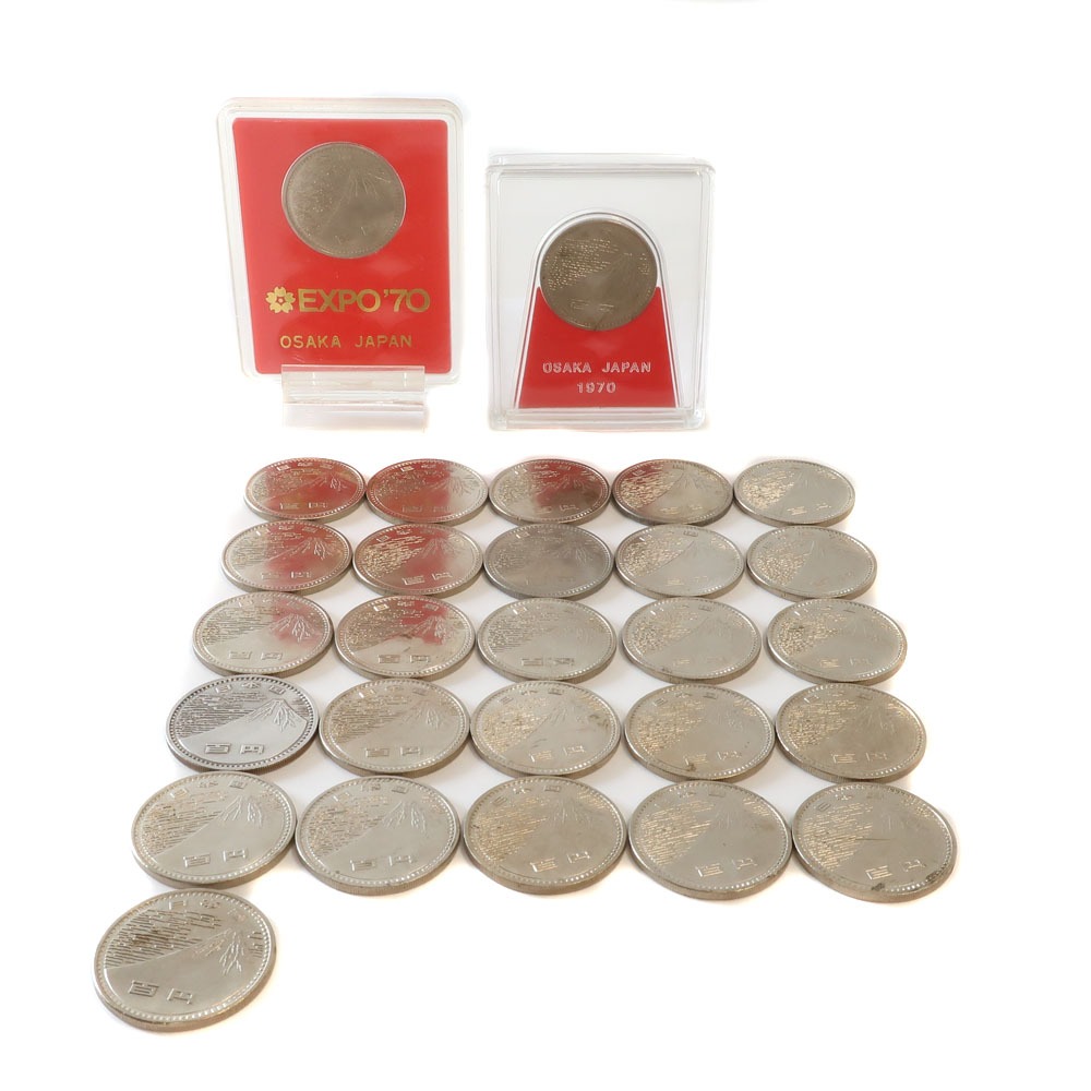 楽天市場】【値下げ】記念硬貨 日本万国 博覧会 記念メダル EXPO70