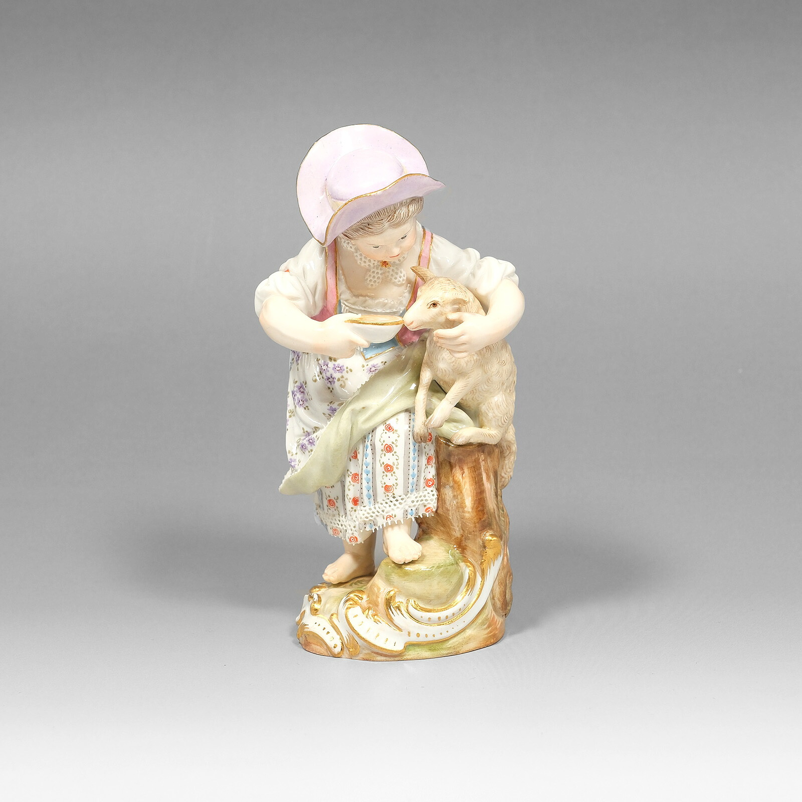 マイセン Meissen 羊飼いの少女 置物 オブジェ【中古】|質にしきの【ブランド販売・買取】
