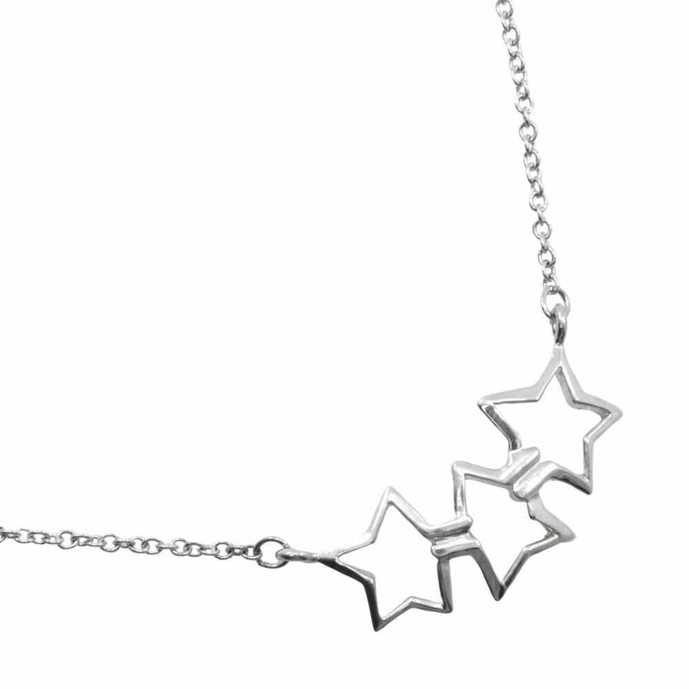 楽天市場】ティファニー TIFFANY&Co. トリプルスター ネックレス