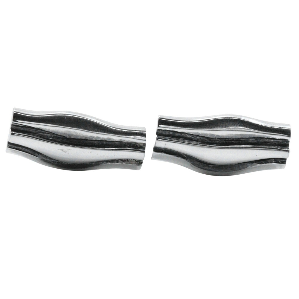 ジョージジェンセン Georg Jensen カフス #204 シルバー925 デンマーク製 メンズ【中古】