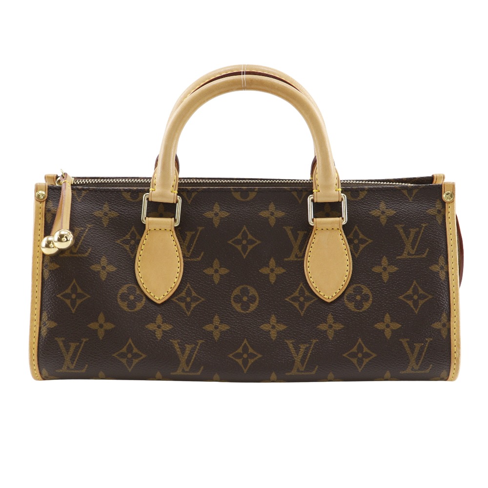 ルイ・ヴィトン LOUIS VUITTON ポパンクール ハンドバッグ M40009 モノグラムキャンバス 2005年 茶 VI0065 手提げ ファスナー Popan cool レディース【中古】A-ランク